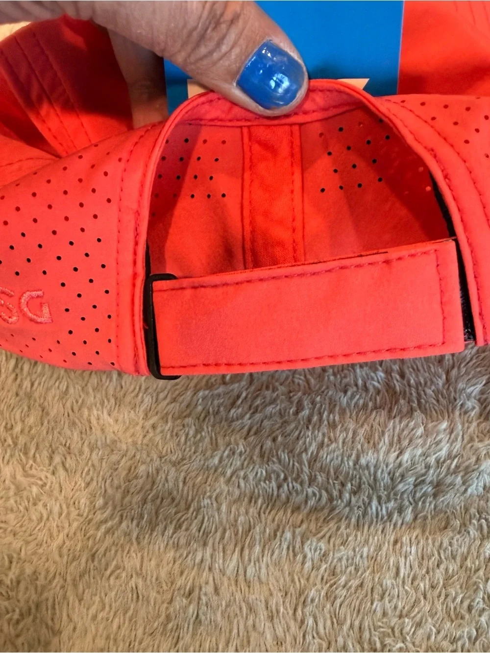 DSG Youth Sport Cap Cabana Coral Adjustable OSFM Lightweight Hat NWT